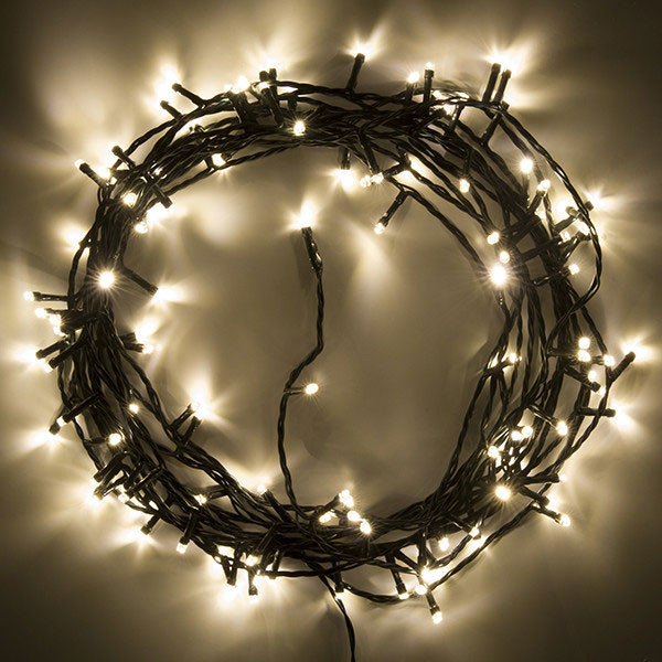 123tinta Luces Navidad 12 metros | Blanco extra cálido y cálido | 120 leds  LDR07002 - 3