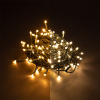 123tinta Luces Navidad 12 metros | Blanco extra cálido y cálido | 120 leds  LDR07002