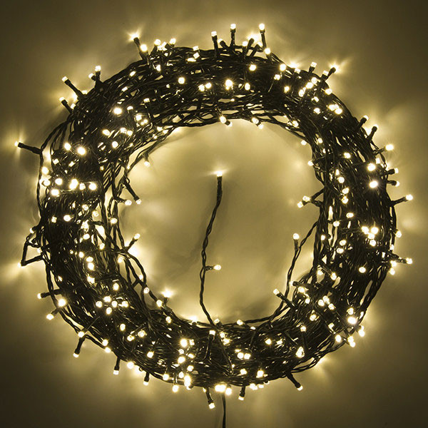 123tinta Luces Navidad 39 metros | Blanco extra cálido y cálido | 480 leds  LDR07006 - 3
