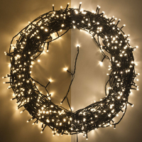 123tinta Luces Navidad 57 metros | Blanco extra cálido y cálido | 720 leds  LDR07007