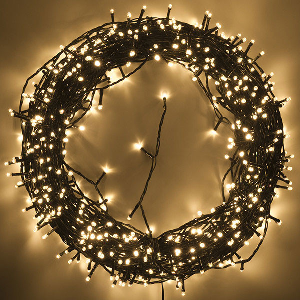 123tinta Luces Navidad 57 metros | Blanco extra cálido y cálido | 720 leds  LDR07007 - 2