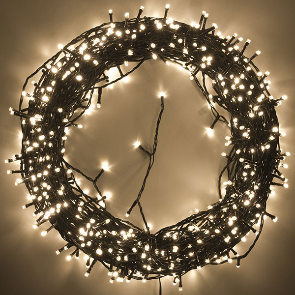 123tinta Luces Navidad 57 metros | Blanco extra cálido y cálido | 720 leds  LDR07007 - 3