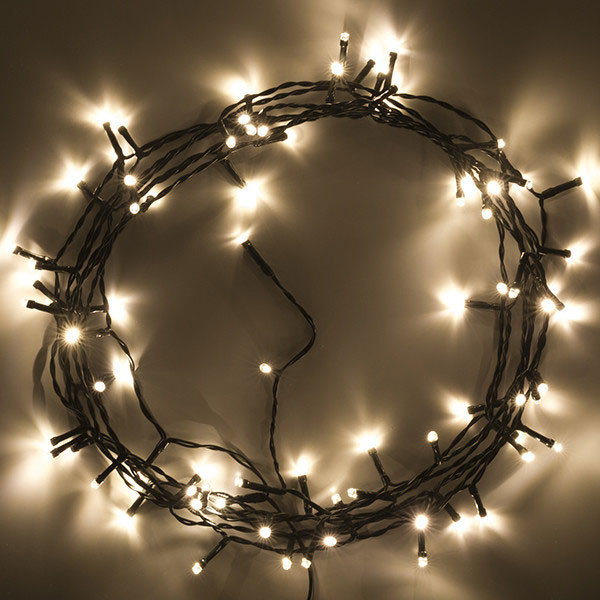 123tinta Luces Navidad 8,9 metros | Blanco extra cálido y cálido | 80 leds  LDR07001 - 3