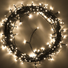 123tinta Luces navideñas 14,7 metros a pilas | Blanco extra cálido y blanco cálido | 192 luces con temporizador  LDR07148 - 3