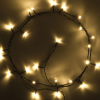 123tinta Luces navideñas 2,1 metros a pilas | Blanco extra cálido y blanco cálido | 24 luces con temporizador  LDR07145 - 2