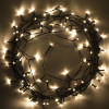 123tinta Luces navideñas 7,5 metros a pilas | Blanco extra cálido y blanco cálido | 96 luces con temporizador  LDR07147 - 3