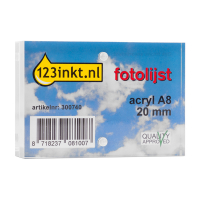 123tinta Marco de fotos A8 acrílico 7,4 x 5,2 cm 1954605C SV12111 300740
