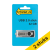 123tinta Memoria USB 2.0 - 32 GB | Pack 3 uds 302861 - 1