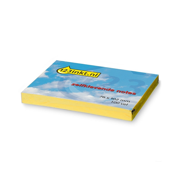 123tinta Notas adhesivas amarillas 76 x 102 mm 21008 657GEC 300005 - 1