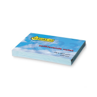 123tinta Notas autoadhesivas azules 76 x 102 mm 300234 123tinta Notas autoadhesivas azules 76 x 102 mm 300234