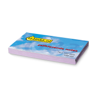 123tinta Notas autoadhesivas moradas 76 x 102 mm 300478 123tinta Notas autoadhesivas moradas 76 x 102 mm 300478