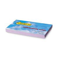 123tinta Notas autoadhesivas moradas 76 x 127 mm 300476 123tinta Notas autoadhesivas moradas 76 x 127 mm 300476
