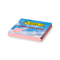 123tinta Notas autoadhesivas rosas 76 x 76 mm  300252