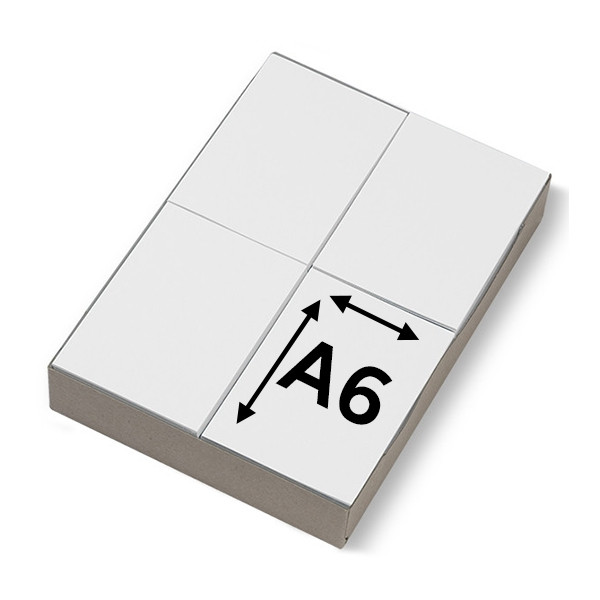 123tinta Papel A6 | 80 g (2.000 hojas) 300616 - 1