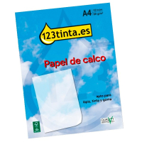 123tinta Papel de calco satinado | A4 | 12 hojas 060862