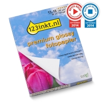 123tinta Papel fotográfico Premium Glossy | 13 x 18 cm | 260g | 50 hojas 2311B018C 064135