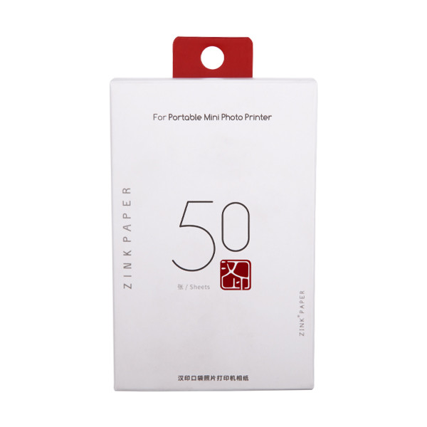 123tinta Papel fotográfico ZINK 5 x 7,6 cm (50 hojas) 302225 - 1