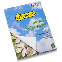 123tinta Papel fotográfico de alto brillo Glossy | A4 | 135gr | 50 hojas
