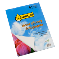 123tinta Papel fotográfico láser Glossy | A4 | 160g | 50 hojas CG965AC 300792