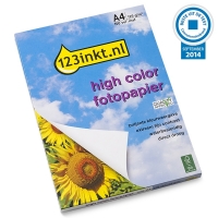 123tinta Papel fotográfico mate High Color | A4 | 125gr |100 hojas Q6593AC 064010