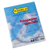 123tinta Papel fotográfico textura madera Glossy | A4 | 230g | 10 hojas  064178