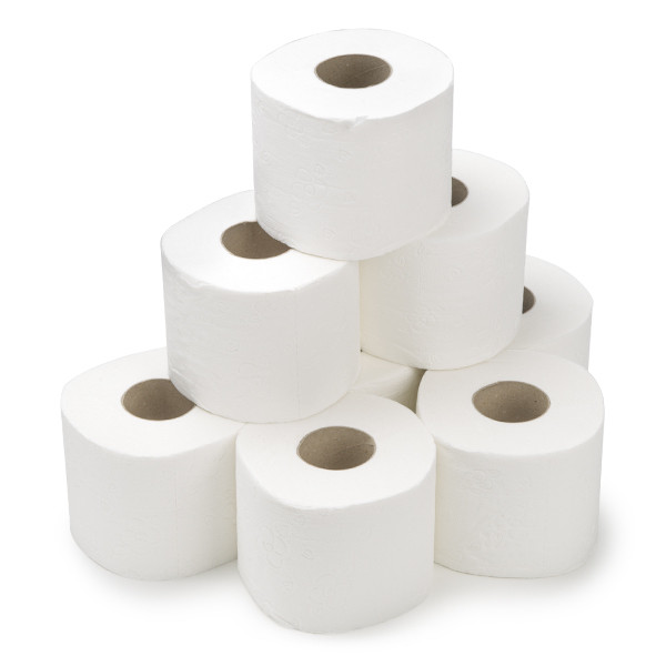 123tinta Papel higiénico de 3 capas y 8 rollos apto para el dispensador Tork T4 110316 110316c 110317 110318c 110767c SDR02003 - 1