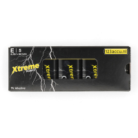 123tinta Pila Alcalina Xtreme Power E - 9V - 6LR61 - 5 unidades