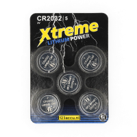 123tinta Pila Botón Litio Xtreme Power CR2032 - 5 unidades ADR00046
