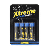 123tinta Pila Litio AA Xtreme Power FR6 - 4 unidades ADR00063