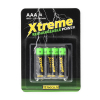 123tinta Pilas Recargables Xtreme Power AAA - HR03 Ni-MH - 4 unidades
