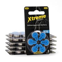 123tinta Pilas para audífonos Xtreme Power 675 PR44 azul | Pack 60 uds