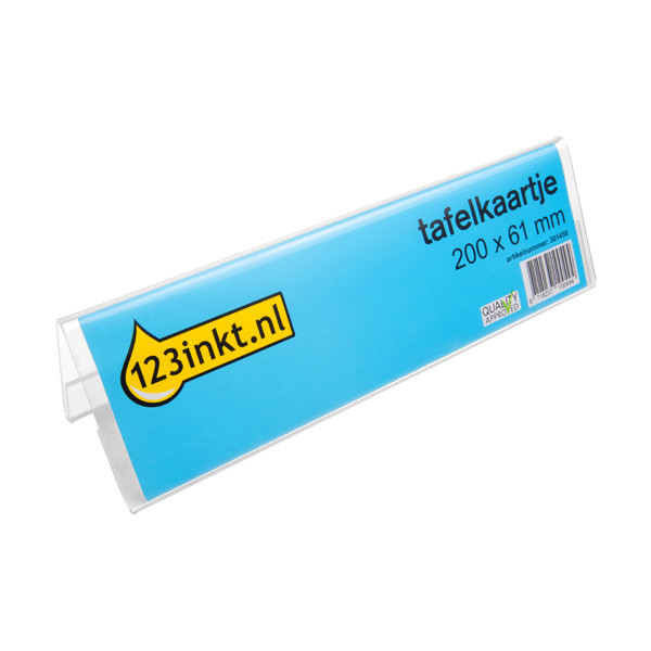 123tinta Placa de identificación de mesa 210 x 61 mm 805219C 301458 - 1