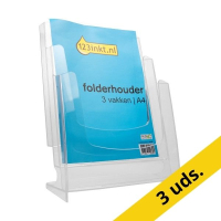 123tinta Portacarpetas A4 con 3 compartimentos | Pack 3 uds 301561