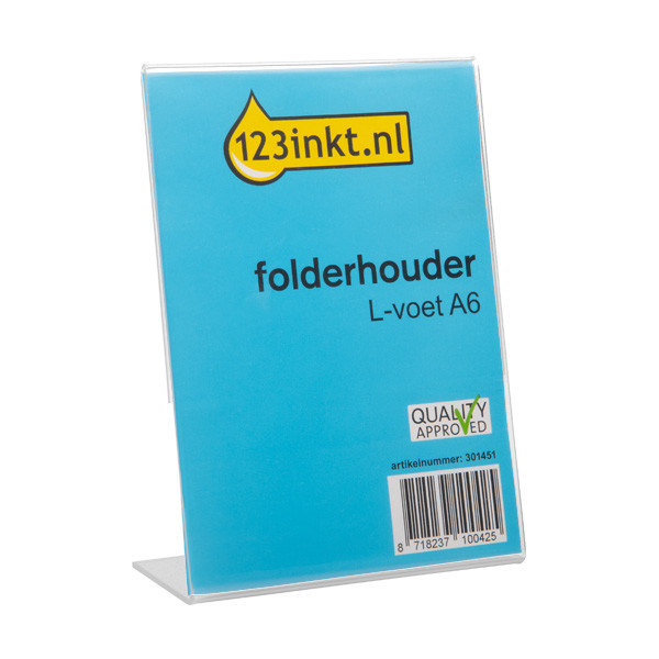 123tinta Portafolletos A6 con pie en L SI-TA214C 301451 - 1