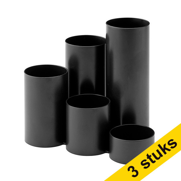 123tinta Portalápices con cinco compartimentos | Pack 3 uds 301403 - 1