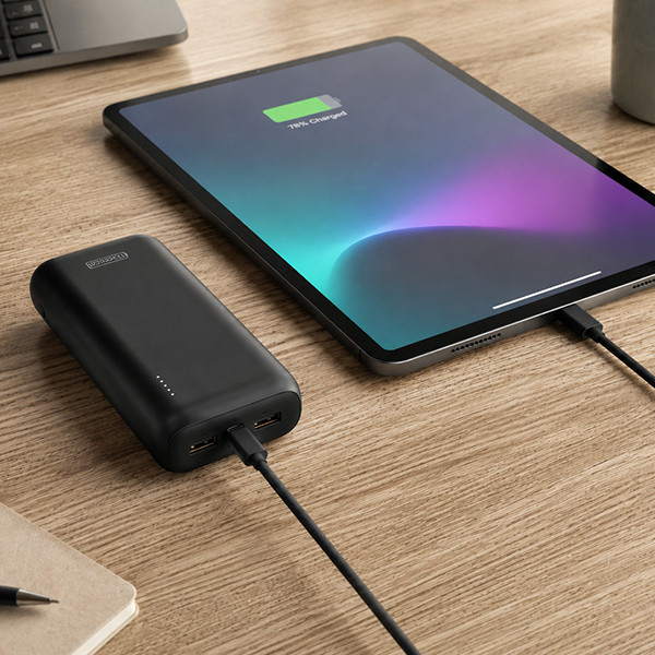 123tinta PowerBank con carga rápida, color negro (20 W, 20000 mAh) ADR00365 - 3