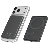 123tinta PowerBank inalámbrica ultradelgada negra (20 W, 5000 mAh) ADR00363