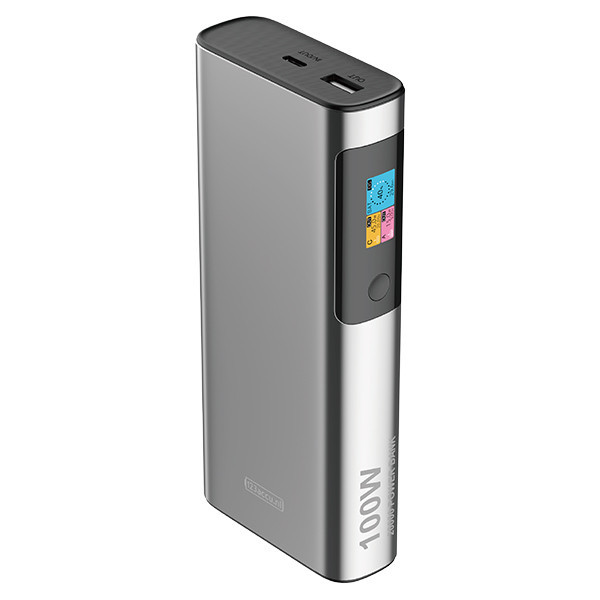 123tinta PowerBank para portátil con carga rápida, color plata (100 W, 20000 mAh) ADR00366 - 2