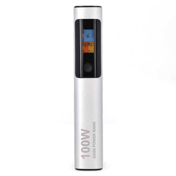 123tinta PowerBank para portátil con carga rápida, color plata (100 W, 20000 mAh) ADR00366 - 6