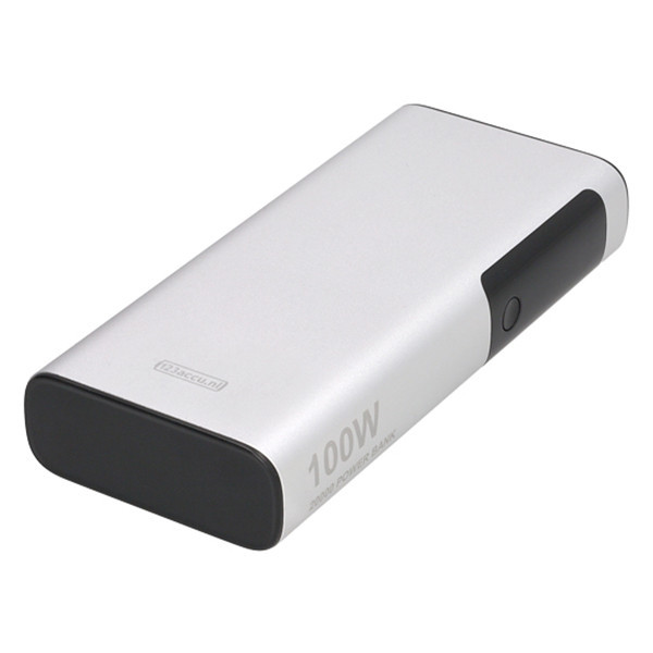 123tinta PowerBank para portátil con carga rápida, color plata (100 W, 20000 mAh) ADR00366 - 7