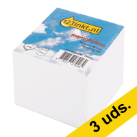 123tinta Recambios para cubo de notas | Pack 3 x 1000 hojas 300628