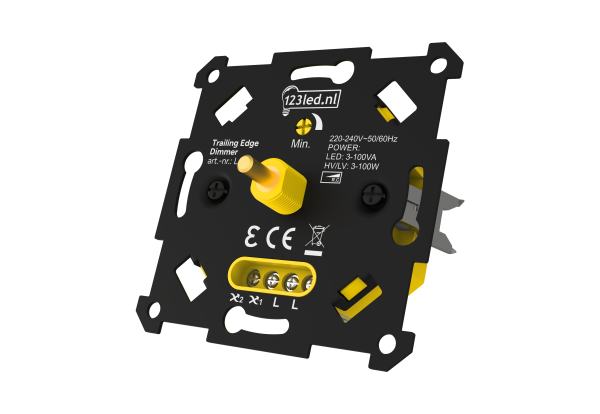 123tinta Regulador de intensidad LED integrado 0-100 W | Corte de fase (RC) LDR02418 - 2