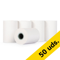 123tinta Rollo caja registradora 57x47x12 térmico blanco | Pack 50 uds