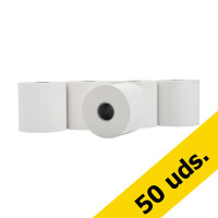 123tinta Rollo caja registradora 80x80x25 térmico blanco | Pack 50 uds 301951