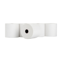 123tinta Rollo de papel para caja registradora 57 x 60 x 12 mm, blanco térmico (5 unidades) 302684