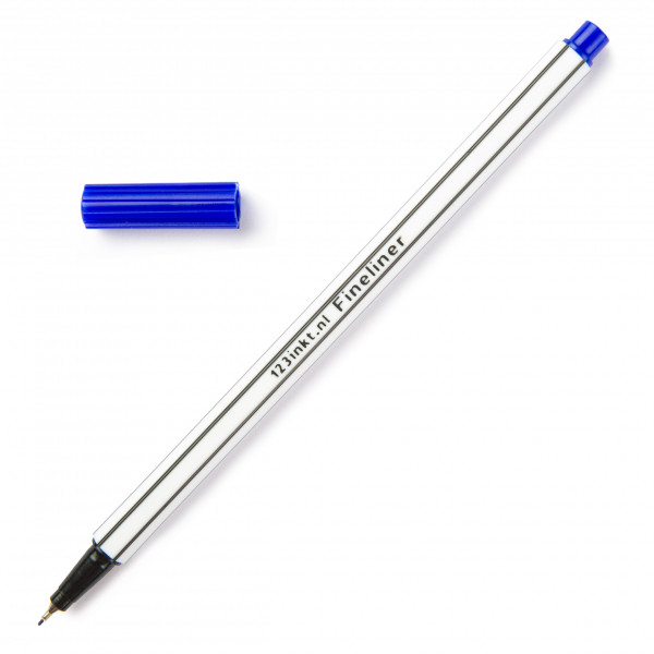 123tinta Rotulador de punta fina azul 300297 - 1