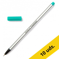 123tinta Rotulador de punta fina verde | Pack 10 uds 300435