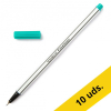 123tinta Rotulador de punta fina verde | Pack 10 uds 300435 - 1