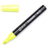 123tinta Rotulador de tiza amarillo punta redonda 300152 - 1