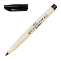 123tinta Rotulador permanente Eco negro (1 mm) 390602